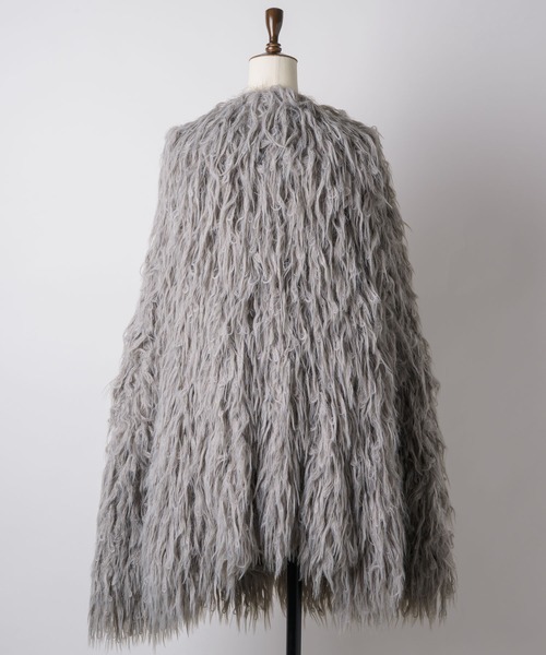 「J1U by LA BELLE ETUDE」 ニットカーディガン FREE グレー レディース_画像4