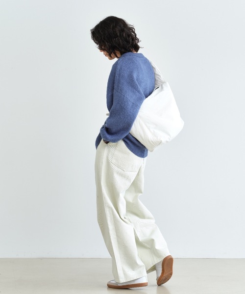 「SINSS」 ニットカーディガン SMALL グリーン メンズ_画像6