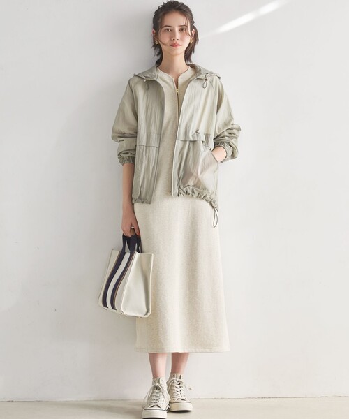 23区 ブルゾン 23区（ニジュウサンク） ブルゾン アウター 「洗える」リネンレーヨン