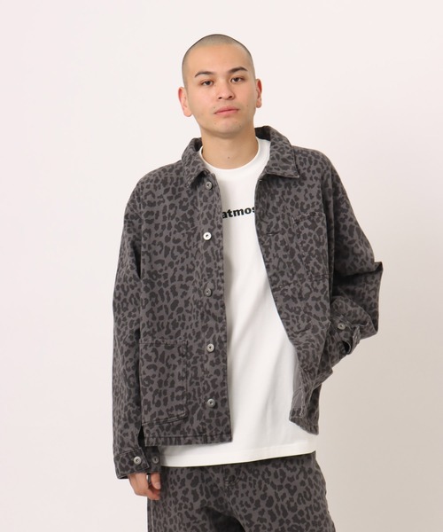 atmos（アトモス） コート ジャケット atmos Leopard Pattern Coverall 