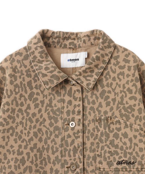 atmos（アトモス） コート ジャケット atmos Leopard Pattern Coverall