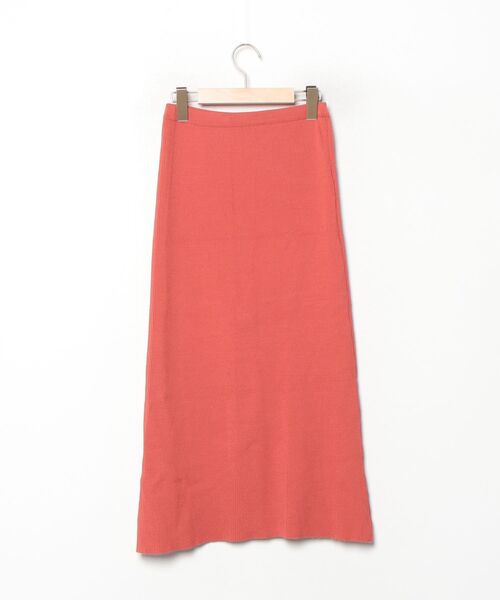 「Ehre style」 ニットスカート FREE オレンジ系その他 レディース_画像2