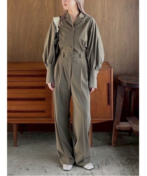 RIM.ARK オールインワン 入学式 卒業式 Raglan sleeve jumpsuit