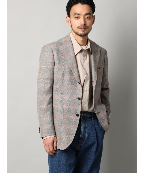 ジャケット テーラードジャケット CANONICO Vintage ウールシルク