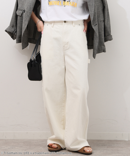 JOURNAL STANDARD relume　ルーズストレートペインターデニム JOURNAL STANDARD relume（ジャーナルスタンダード レリューム