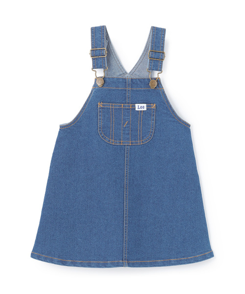 petit main ジャンパースカート 「Lee」サロペットスカート キッズ