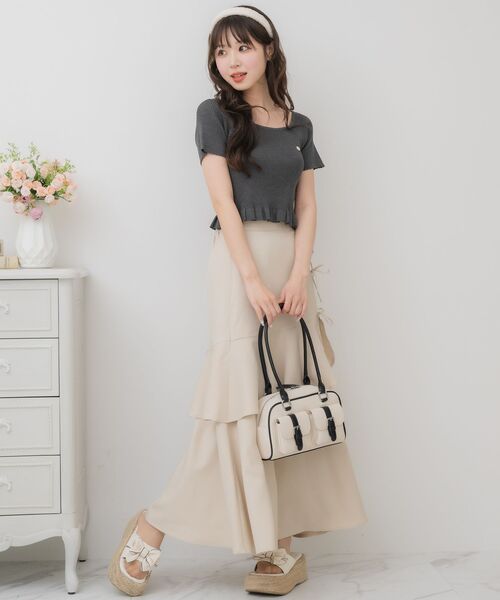 「ems excite」 トートバッグ ONE SIZE ブルー レディース_画像6