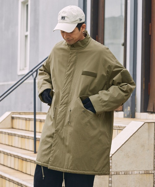 「THE CRAFT CREW PRODUCTS」 ミリタリーコート M ブラック メンズ_画像4