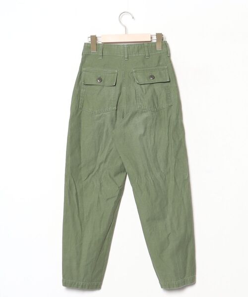 「THE SHINZONE」 チノパンツ P グリーン レディース_画像2