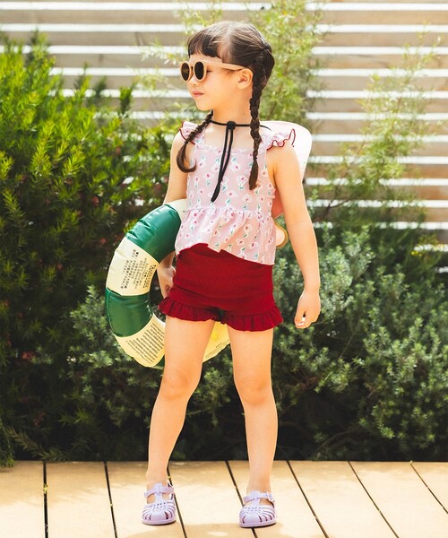BEAMS mini（ビームス ミニ） 水着 セパレート フリル スイムウェア