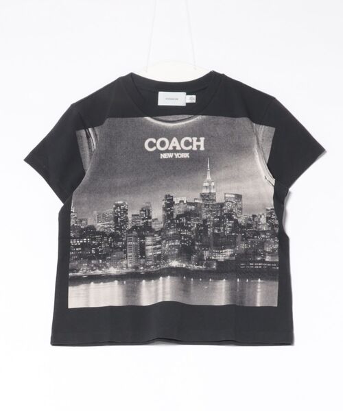 COACH（コーチ） tシャツ ポストカード 90'S フィット Tシャツ