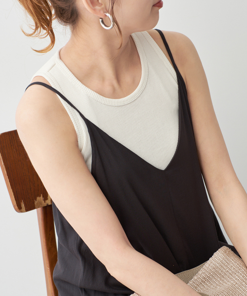 Spick＆Span（スピック アンド スパン） タンクトップ ノースリーブ
