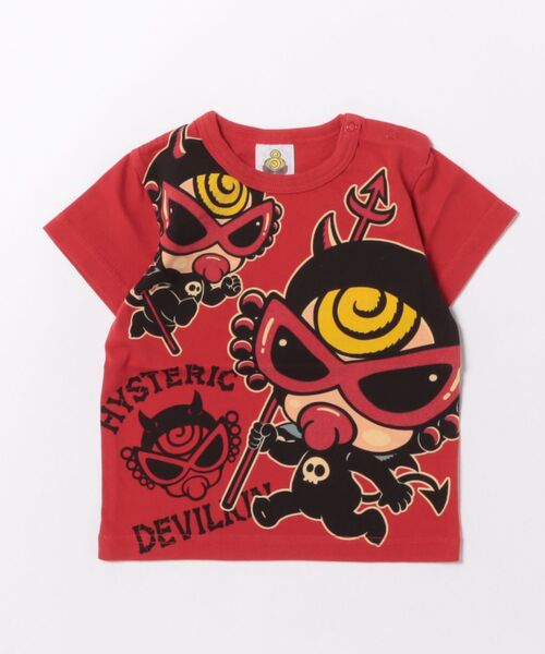 ＊*読様 ヒスミニ DEVILKIN 半袖Tシャツ80 LOOPLUS DEVILKIN 半袖Tシャツ – Hystericmini OnlineStore