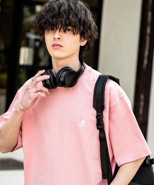 KANGOL（カンゴール） tシャツ オーバーサイズ別注コラボ接触冷感ワン
