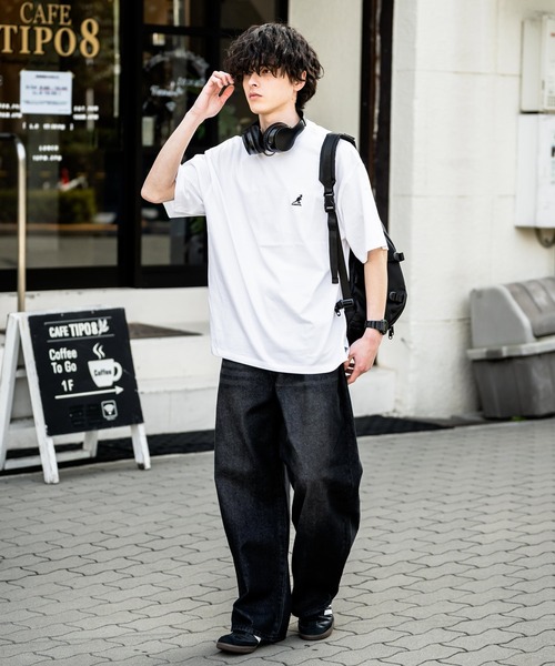 KANGOL（カンゴール） tシャツ オーバーサイズ別注コラボ接触冷感ワン