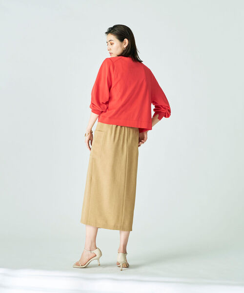 「NOLLEY'S」 ニットカーディガン 36 ブルー レディース_画像5