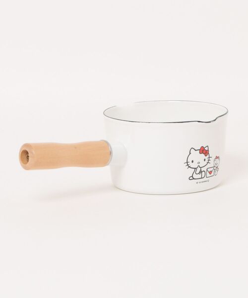 sanrio（サンリオ） 鍋 ハローキティ＆タイニーチャム ホーローミルク