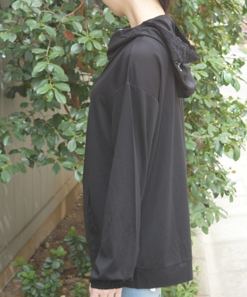 axes femme（アクシーズ ファム） パーカー uvカット UVカットロング