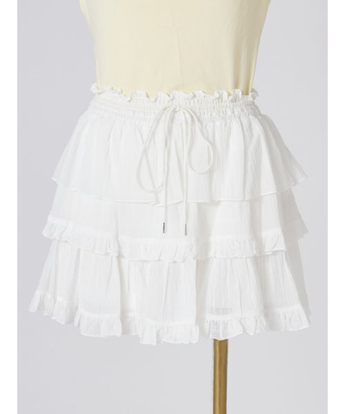 SNIDEL（スナイデル） パンツ フリルスカショーパン レディース