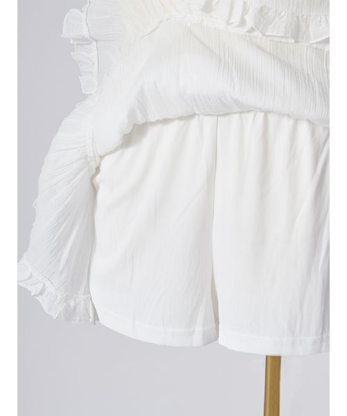 SNIDEL（スナイデル） パンツ フリルスカショーパン レディース