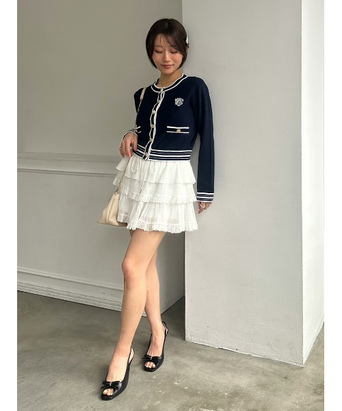 SNIDEL（スナイデル） パンツ フリルスカショーパン レディース