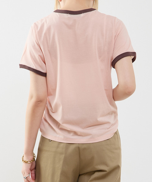 tシャツ 「A_ /エース」シアーリンガーTシャツ レディースの画像