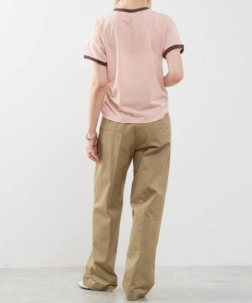 tシャツ 「A_ /エース」シアーリンガーTシャツ レディースの画像