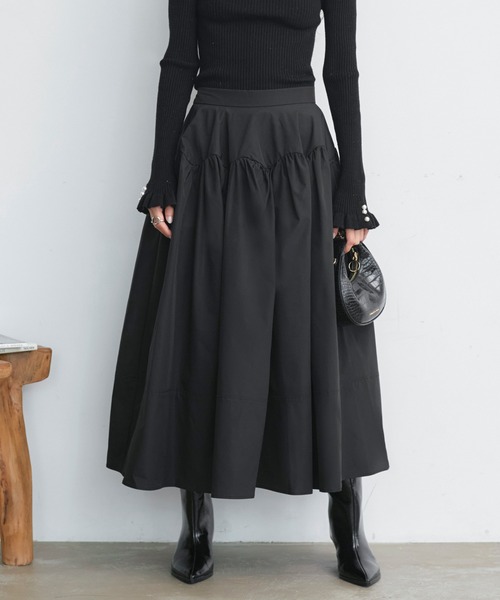 「RUIRUE BOUTIQUE」 フレアスカート M ピンク レディース_画像2