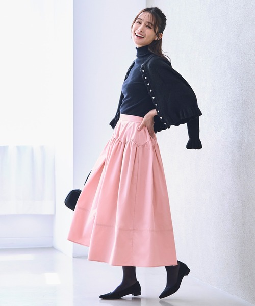 「RUIRUE BOUTIQUE」 フレアスカート M ピンク レディース_画像7