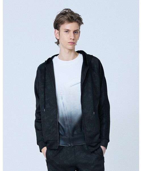 「5351 POUR LES HOMMES」 ジップアップパーカー 50 ブラック メンズ_画像3