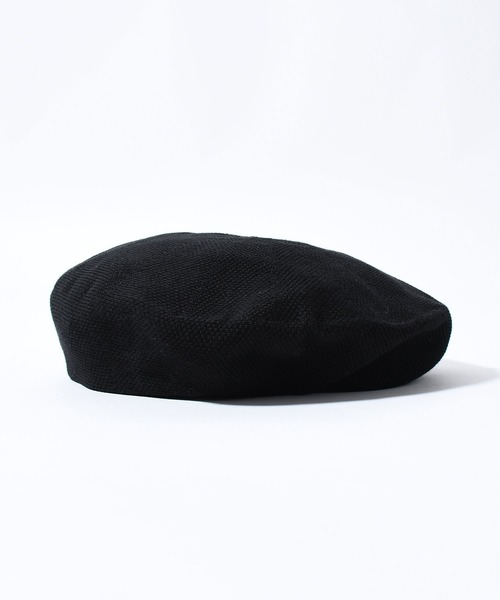 「LAULHERE」 ベレー帽 LARGE ブラック メンズ_画像9