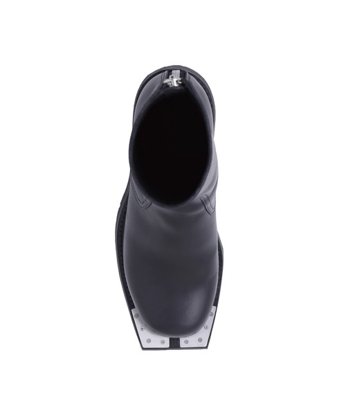ブーツ METAL TOE ZIP-UP BOOTS メンズの画像