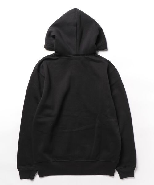 「THRASHER」 ジップアップパーカー X-LARGE ブラック×グリーン メンズ_画像2