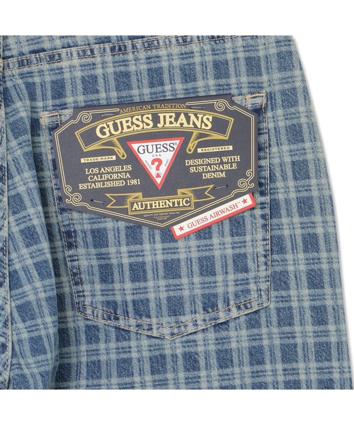 ジーンズ GUESS JEANS G20 Lasered Baggy デニムパンツ セットアップ 