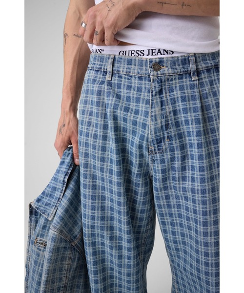 ジーンズ GUESS JEANS G20 Lasered Baggy デニムパンツ セットアップ 