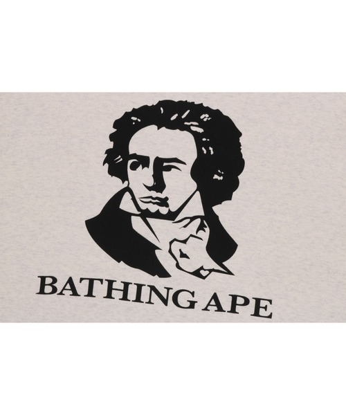 「A BATHING APE」 スウェットカットソー X-LARGE グレー メンズ_画像3
