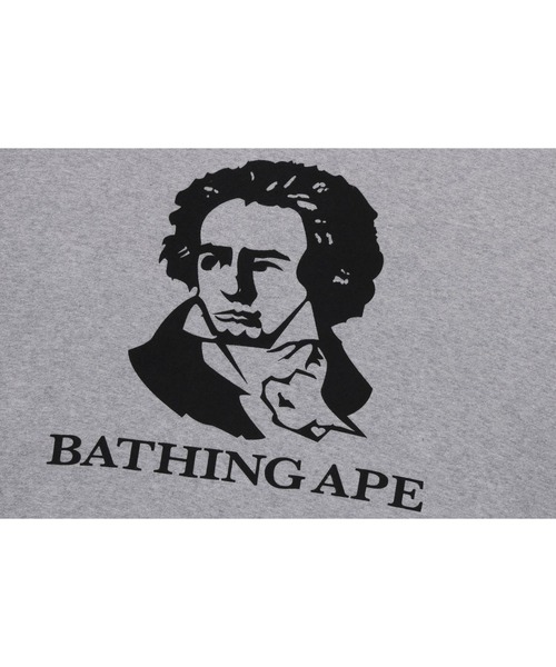 「A BATHING APE」 スウェットカットソー X-LARGE グレー メンズ_画像5