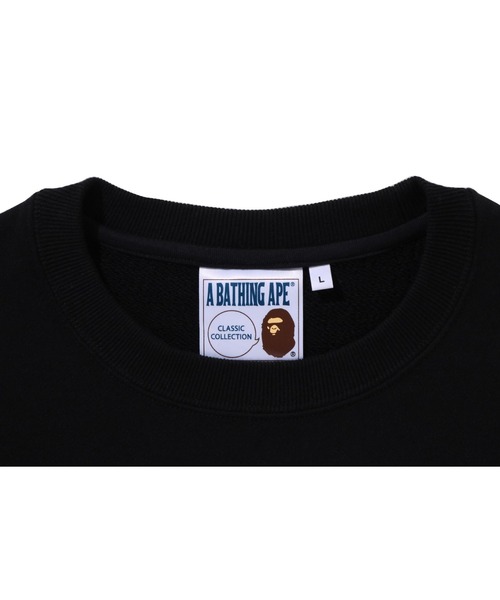 「A BATHING APE」 スウェットカットソー X-LARGE グレー メンズ_画像8