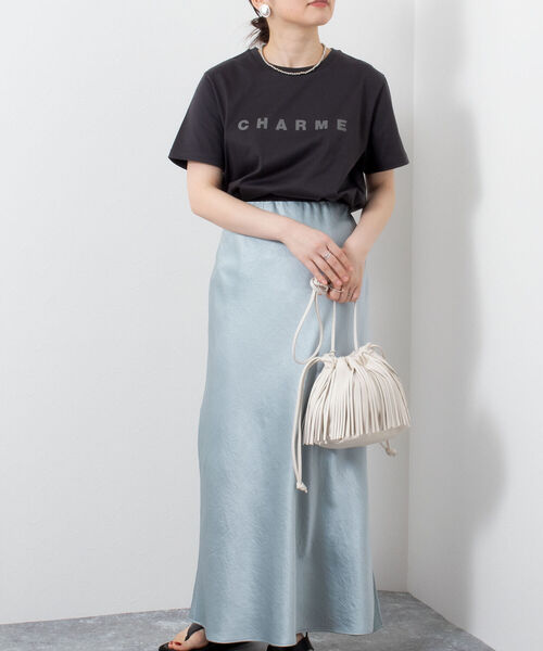 「NOLLEY'S Sophi」 半袖Tシャツ 38 ベージュ レディース_画像3