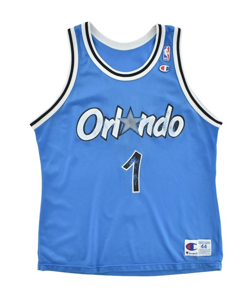 【USA製】Champion製 NBA Orlando Magic ゲームシャツ Champion（チャンピオン） タンクトップ 「USED」Champion “NBA