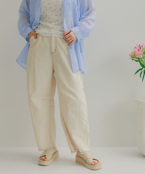 「niko and...」 デニムパンツ MEDIUM ブルー レディース_画像2