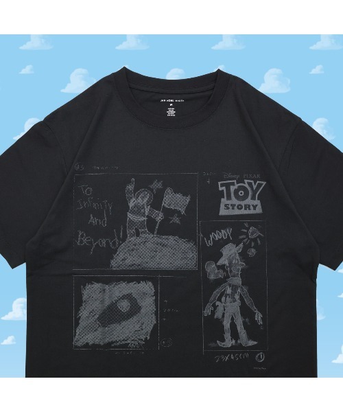 Disney（ディズニー） tシャツ トイストーリー アンディのイラストT