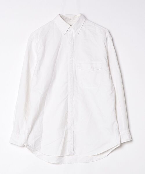 THENORTHFACE PURPLE LABEL 長袖シャツ　NTW3357N THE NORTH FACE PURPLE LABEL 「THE LABEL」 長袖シャツ S ホワイト