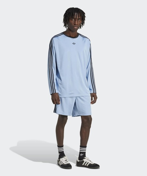 adidas（アディダス） adidas tシャツ アディカラー ジャカード 長袖