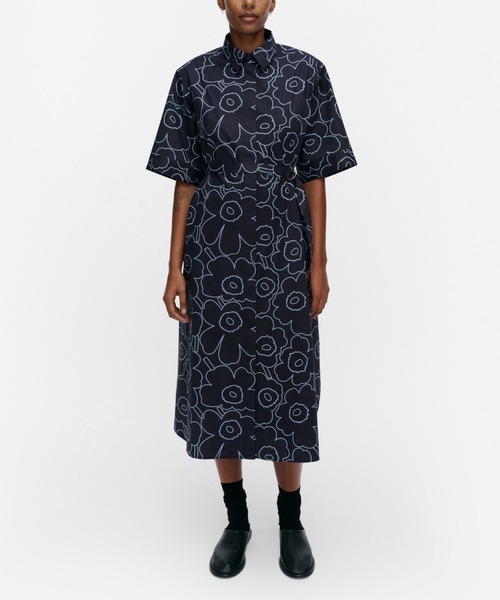 marimekko（マリメッコ） ワンピース 半袖 Popliini Piirto Unikko