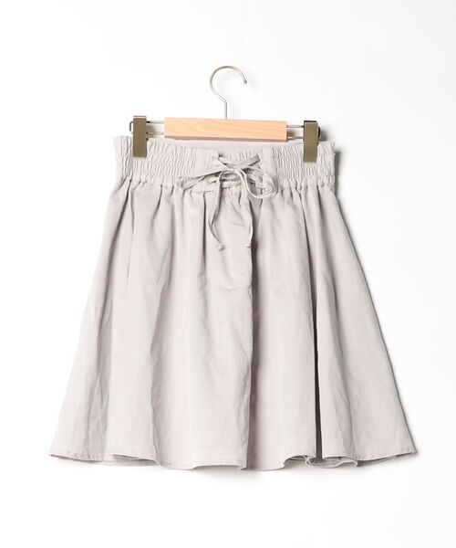 「OLIVE des OLIVE」 フレアスカート M ベージュ レディース_画像2