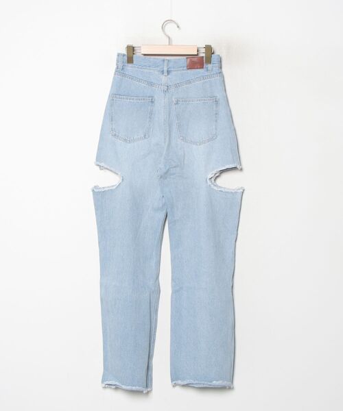 「Chico」 デニムパンツ LARGE ブルー レディース_画像2
