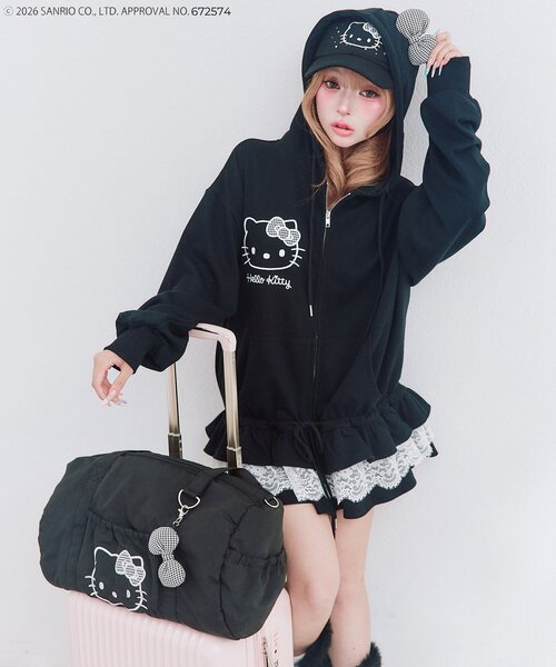 OLIVE des OLIVE（オリーブデオリーブ） ボストンバッグ HELLO KITTY
