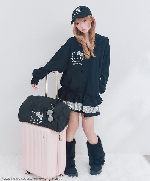 OLIVE des OLIVE（オリーブデオリーブ） ボストンバッグ HELLO KITTY