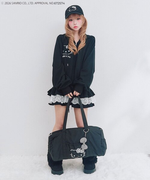 OLIVE des OLIVE（オリーブデオリーブ） ボストンバッグ HELLO KITTY 